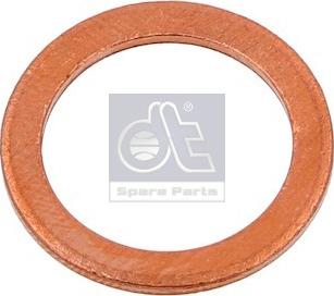 DT Spare Parts 9.01016 - Уплотнительное кольцо, резьбовая пробка маслосливного отверстия autosila-amz.com