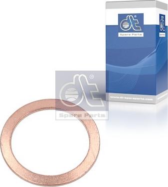 DT Spare Parts 9.01192 - Уплотнительное кольцо, резьбовая пробка маслосливного отверстия autosila-amz.com