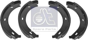 DT Spare Parts 4.91911 - Комплект тормозных колодок, барабанные autosila-amz.com