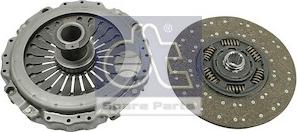 DT Spare Parts 4.91418 - Комплект сцепления autosila-amz.com