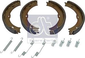 DT Spare Parts 4.91488 - Комплект тормозных колодок, барабанные autosila-amz.com