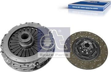 DT Spare Parts 4.91002 - Комплект сцепления autosila-amz.com