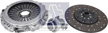 DT Spare Parts 4.91321 - Комплект сцепления autosila-amz.com
