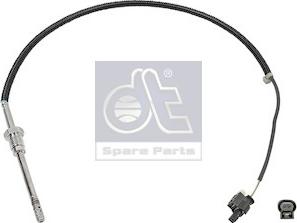 DT Spare Parts 4.69535 - Датчик, температура выхлопных газов autosila-amz.com