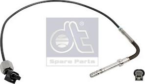 DT Spare Parts 4.69766 - Датчик, температура выхлопных газов autosila-amz.com