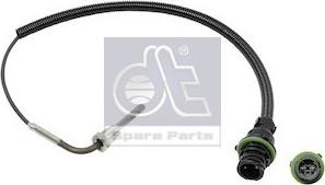 DT Spare Parts 4.69782 - Датчик, температура выхлопных газов autosila-amz.com