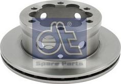 DT Spare Parts 4.64645 - Тормозной диск autosila-amz.com