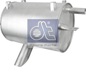 DT Spare Parts 4.64095 - Средний / конечный глушитель ОГ autosila-amz.com