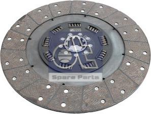 DT Spare Parts 4.64267 - Ведомый диск, 380 мм заменяет Sachs: 1862 304 033 autosila-amz.com