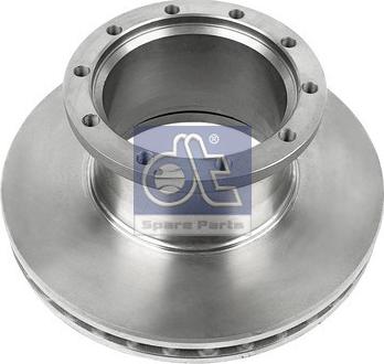 DT Spare Parts 4.65963 - Тормозной диск autosila-amz.com