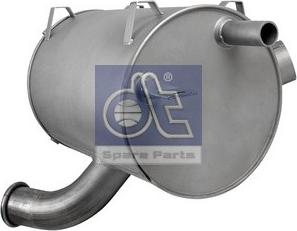 DT Spare Parts 4.65934 - Средний / конечный глушитель ОГ autosila-amz.com