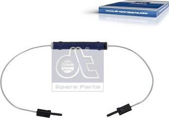 DT Spare Parts 4.65083 - Контрольный контакт, контроль слоя тормозных колодок autosila-amz.com