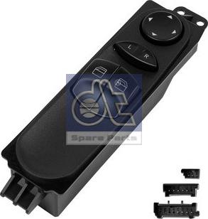 DT Spare Parts 4.66900 - Выключатель, стеклоподъемник autosila-amz.com