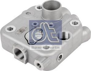 DT Spare Parts 4.66372 - Головка цилиндра, пневматический компрессор autosila-amz.com