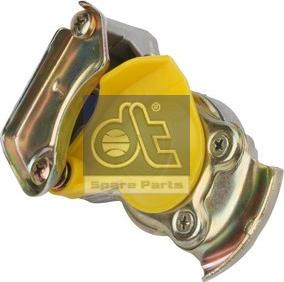 DT Spare Parts 4.60341 - Соединительная головка, автоматический замок, желтая крышка M 16 x 1,5, replaces Wabco: 952 200 222 autosila-amz.com
