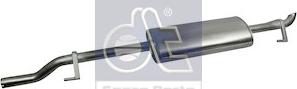 DT Spare Parts 4.68521 - Средний / конечный глушитель ОГ autosila-amz.com