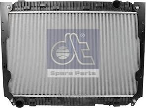 DT Spare Parts 4.68734 - Радиатор, охлаждение двигателя autosila-amz.com