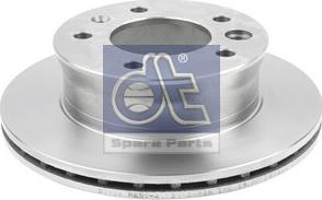 DT Spare Parts 4.63998 - Тормозной диск autosila-amz.com