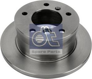 DT Spare Parts 4.63986 - Тормозной диск autosila-amz.com