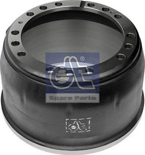 DT Spare Parts 4.62952 - Тормозной барабан autosila-amz.com