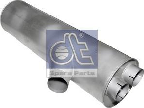 DT Spare Parts 4.62269 - Средний / конечный глушитель ОГ autosila-amz.com