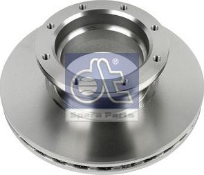 DT Spare Parts 4.62216 - Диск тормозного механизма O 335 mm autosila-amz.com