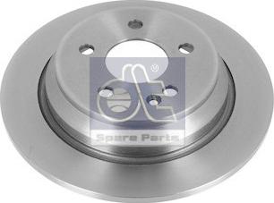 DT Spare Parts 4.67598 - Тормозной диск autosila-amz.com