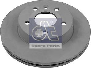DT Spare Parts 4.67725 - Тормозной диск autosila-amz.com