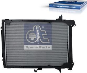 DT Spare Parts 5.45249 - Радиатор, охлаждение двигателя autosila-amz.com