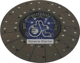 DT Spare Parts 5.50056 - Диск сцепления, фрикцион autosila-amz.com
