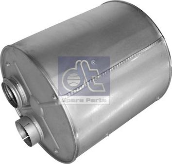 DT Spare Parts 5.11009 - Средний / конечный глушитель ОГ autosila-amz.com