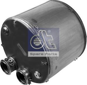 DT Spare Parts 5.11138 - Средний / конечный глушитель ОГ autosila-amz.com