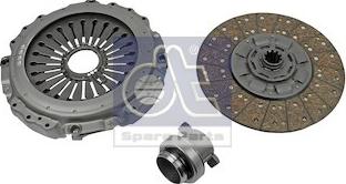 DT Spare Parts 6.93017 - Комплект сцепления autosila-amz.com