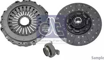 DT Spare Parts 6.93030 - Комплект сцепления autosila-amz.com