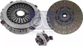 DT Spare Parts 6.93028 - Комплект сцепления autosila-amz.com