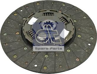 DT Spare Parts 6.40107 - Диск сцепления, фрикцион autosila-amz.com