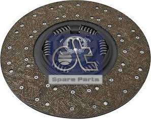 DT Spare Parts 6.40132 - Диск сцепления, фрикцион autosila-amz.com