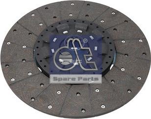 DT Spare Parts 6.40120 - Диск сцепления, фрикцион autosila-amz.com