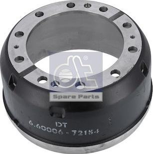 DT Spare Parts 6.60006 - Тормозной барабан autosila-amz.com