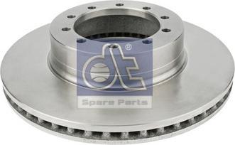 DT Spare Parts 6.61000 - Тормозной диск autosila-amz.com