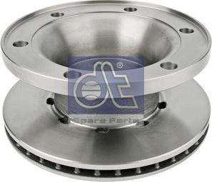 DT Spare Parts 6.61002 - Тормозной диск autosila-amz.com