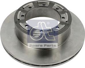 DT Spare Parts 6.61014 - Тормозной диск autosila-amz.com