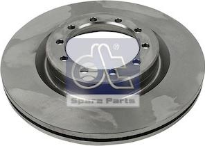 DT Spare Parts 6.61024 - Тормозной диск autosila-amz.com
