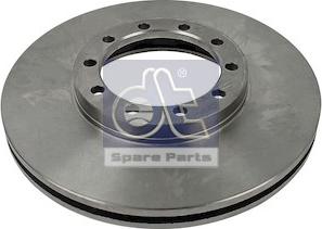 DT Spare Parts 6.61021 - Тормозной диск autosila-amz.com