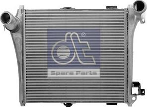 DT Spare Parts 6.35407 - Интеркулер, теплообменник турбины autosila-amz.com