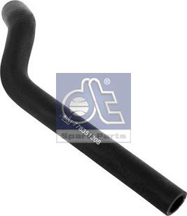 DT Spare Parts 6.35654 - Шланг радиатора autosila-amz.com