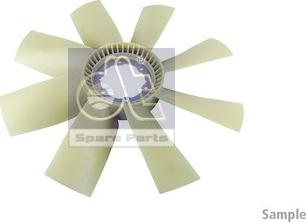 DT Spare Parts 6.35047 - Крыльчатка вентилятора, охлаждение двигателя autosila-amz.com