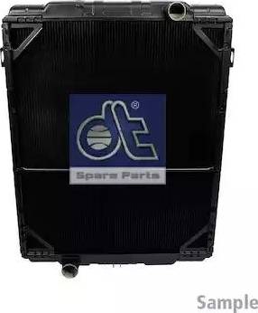 DT Spare Parts 6.35208 - Радиатор, охлаждение двигателя autosila-amz.com