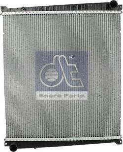DT Spare Parts 6.35238 - Радиатор, охлаждение двигателя autosila-amz.com