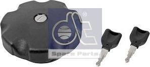 DT Spare Parts 6.33854 - Крышка, топливный бак autosila-amz.com
